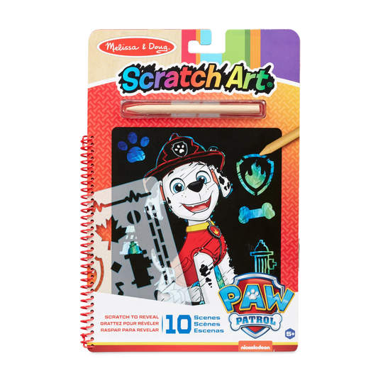 Paw The Patrol Scratch Art Set