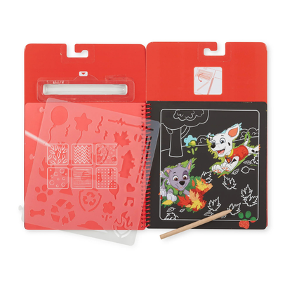 Paw The Patrol Scratch Art Set