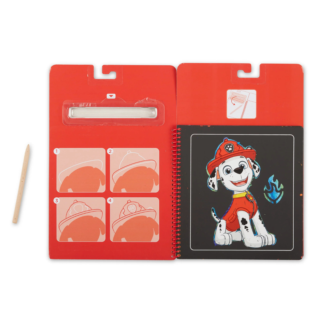 Paw The Patrol Scratch Art Set