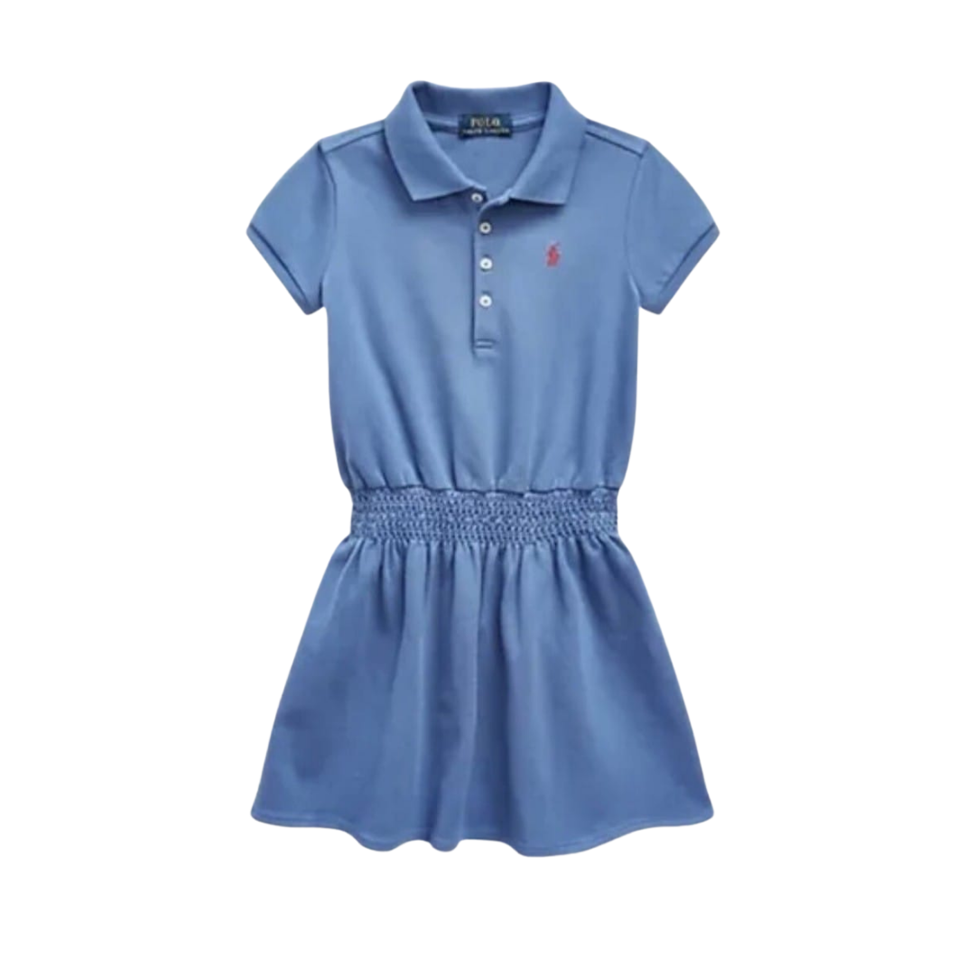 Blue Mesh Polo Dress | Ralph Lauren