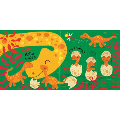 Baby's very first slide and see dinosaurs | Usborne