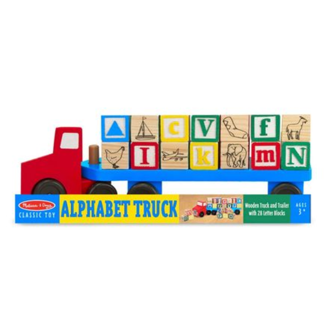 Alphabet Blocks Wooden Truck by Melissa & Doug