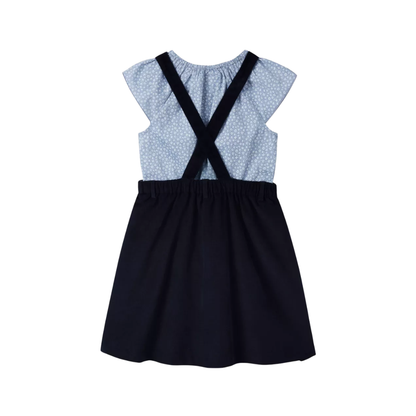 Floral Print Cotton Top and Pinafore Set | The Little White Company