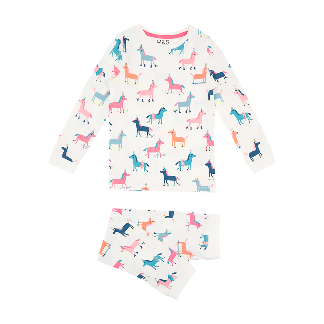 Unicorn Print Sleepwear | Marks & Spencer