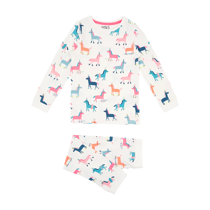 Unicorn Print Sleepwear | Marks & Spencer