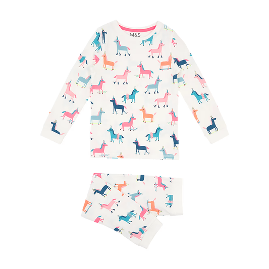 Unicorn Print Sleepwear | Marks & Spencer