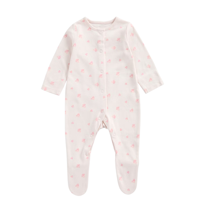 My First Pink Baby Sleepsuit - Pack of 3 | Mothercare