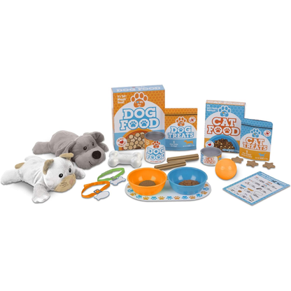 Melissa & Doug Feed Pet Treats Pretend Play Set