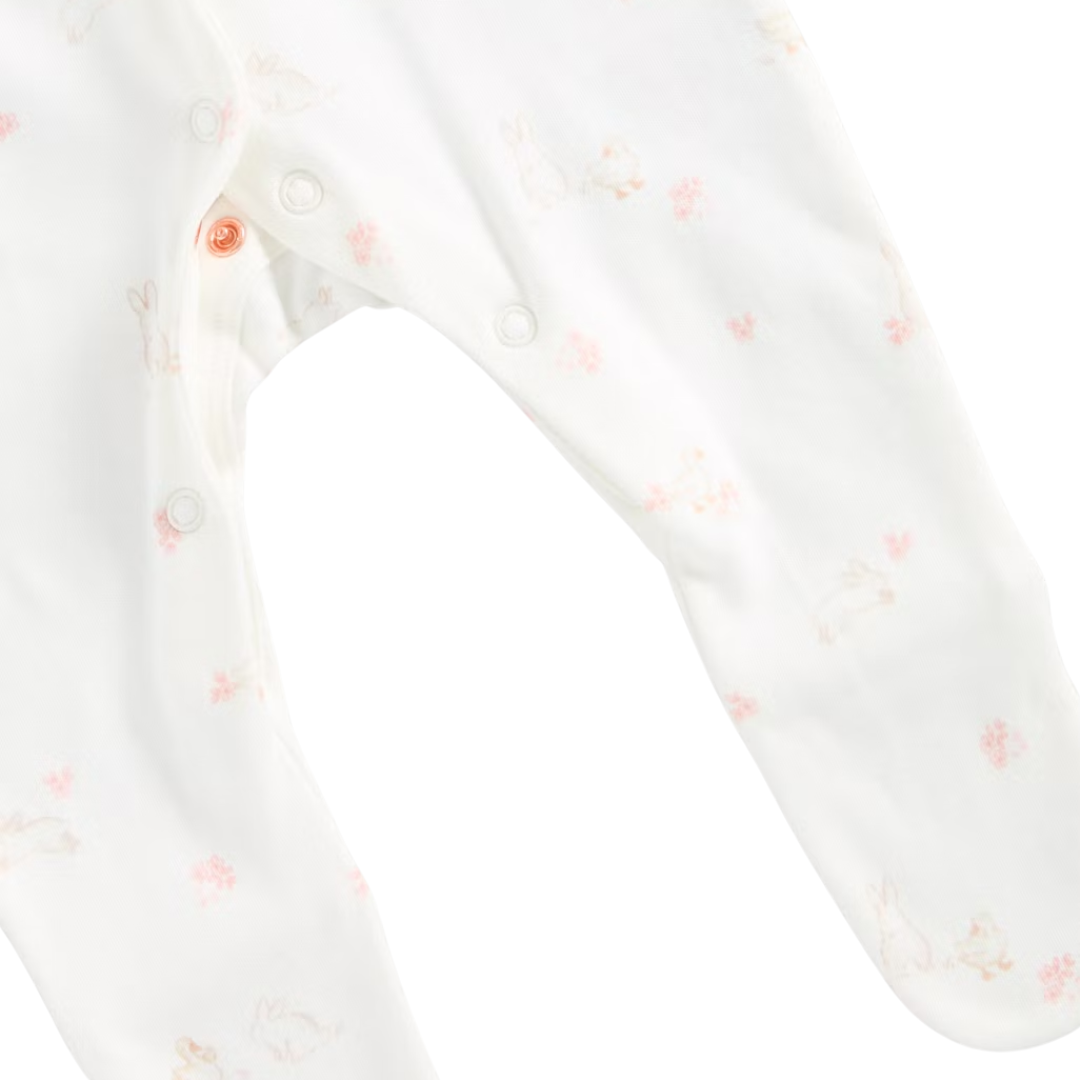 My First Pink Baby Sleepsuit - Pack of 3 | Mothercare
