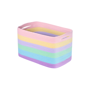 Hand Woven Nursery Storage Basket for Organizing Toys & Essentials