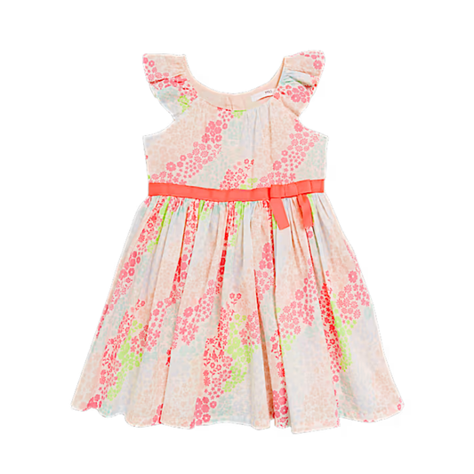 Cotton Floral Girls Dress | Marks & Spencer