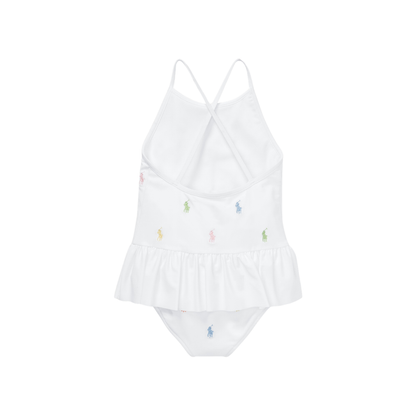 Polo Pony One-Piece Swimsuit | Toddler Girls | Ralph Lauren