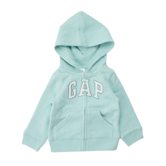 GAP Logo Ice Blue Hoodie