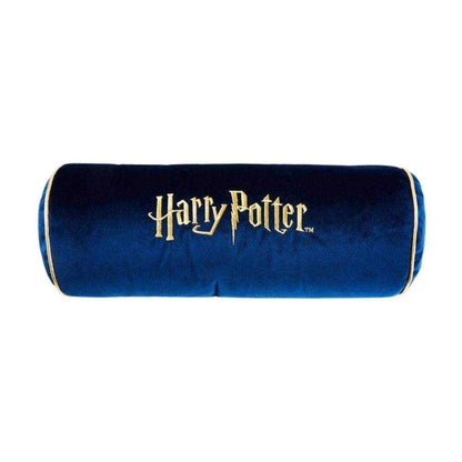 Harry Potter Navy Blue Bolster Cushion with magical Hogwarts-inspired design for cozy home décor