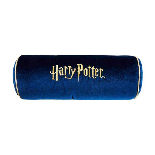 Harry Potter Navy Blue Bolster Cushion with magical Hogwarts-inspired design for cozy home décor