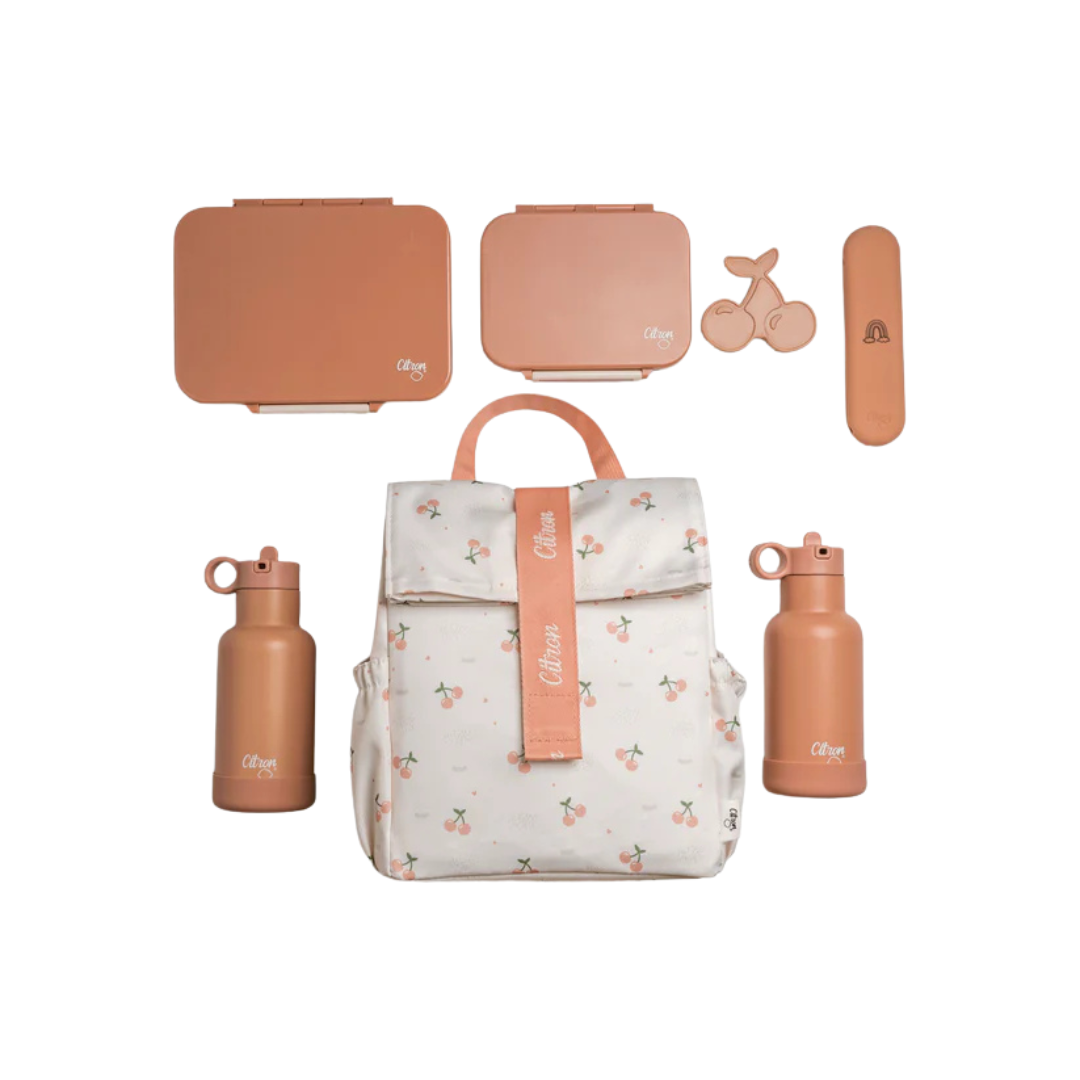 Citron Insulated Rollup Lunch Bag Cherry