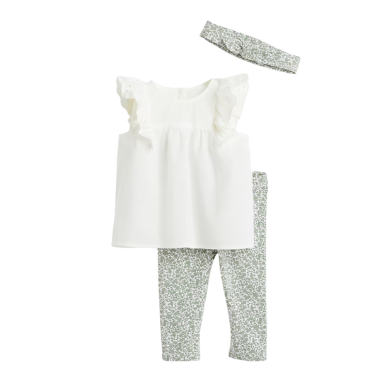 Old Flowers Girls 3 Piece Set by H&M