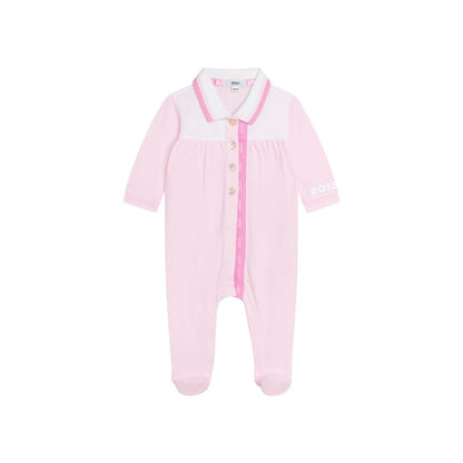 Little Boss Pink Sleepsuit