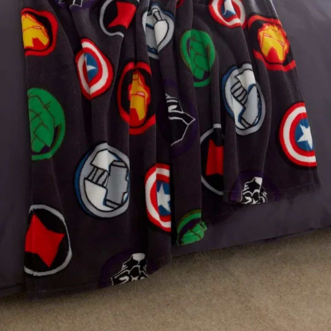 Marvel Theme Fleece Blanket