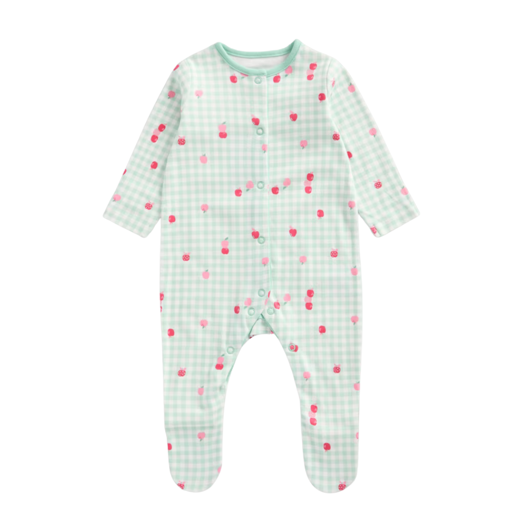 Pack of 3 Sleepsuits - Apple | Mothercare