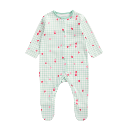 Pack of 3 Sleepsuits - Apple | Mothercare