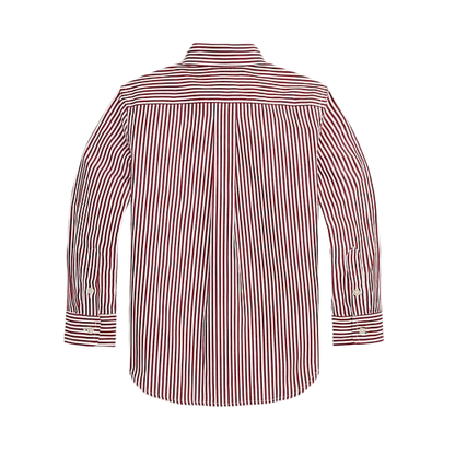 Striped Cotton Poplin Shirt | Ralph Lauren
