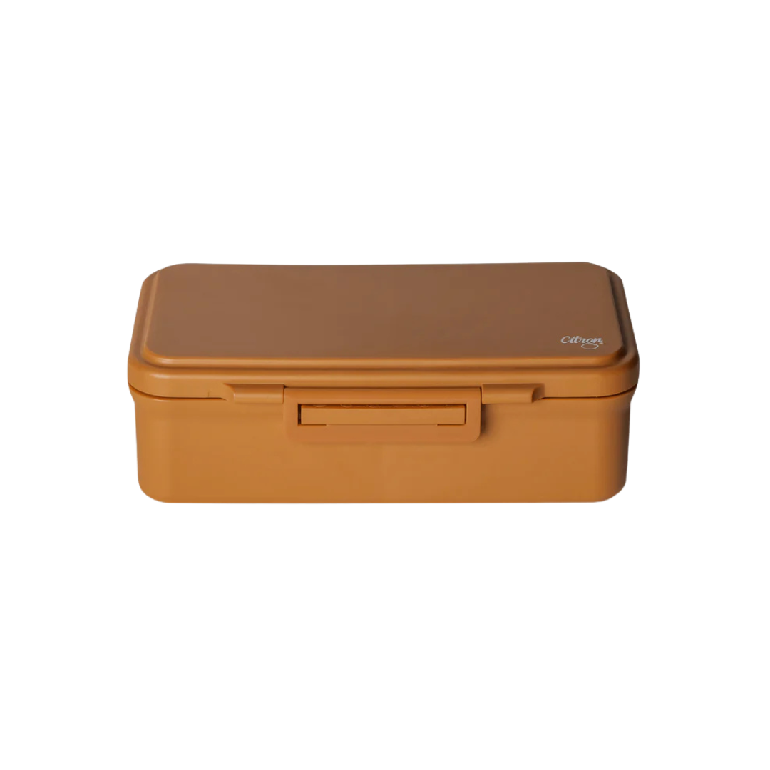 Citron Rectangle Lunch Box Caramel