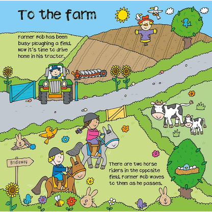 Tractor Playmat | Miles Kelly