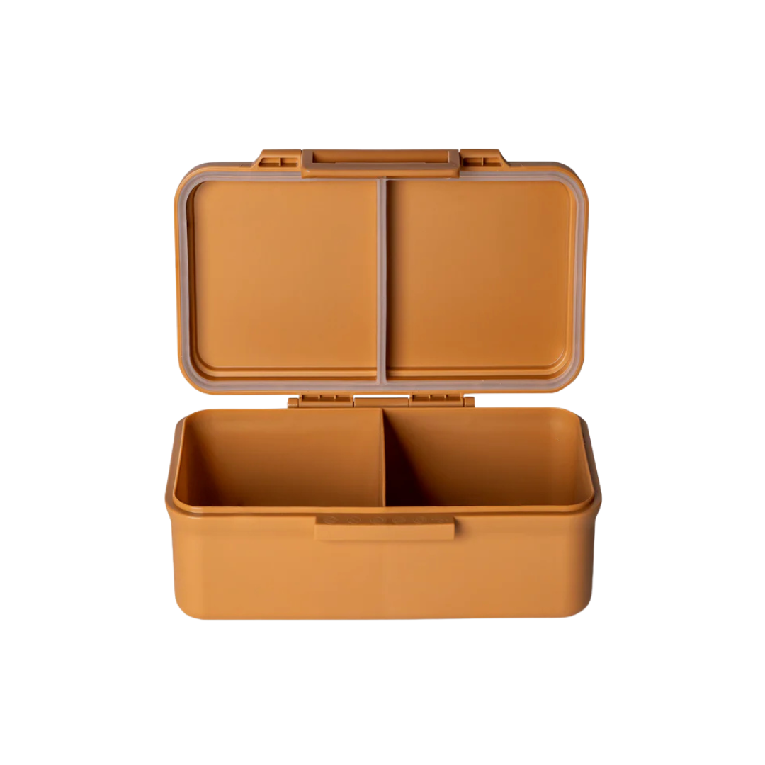 Citron Rectangle Lunch Box Caramel