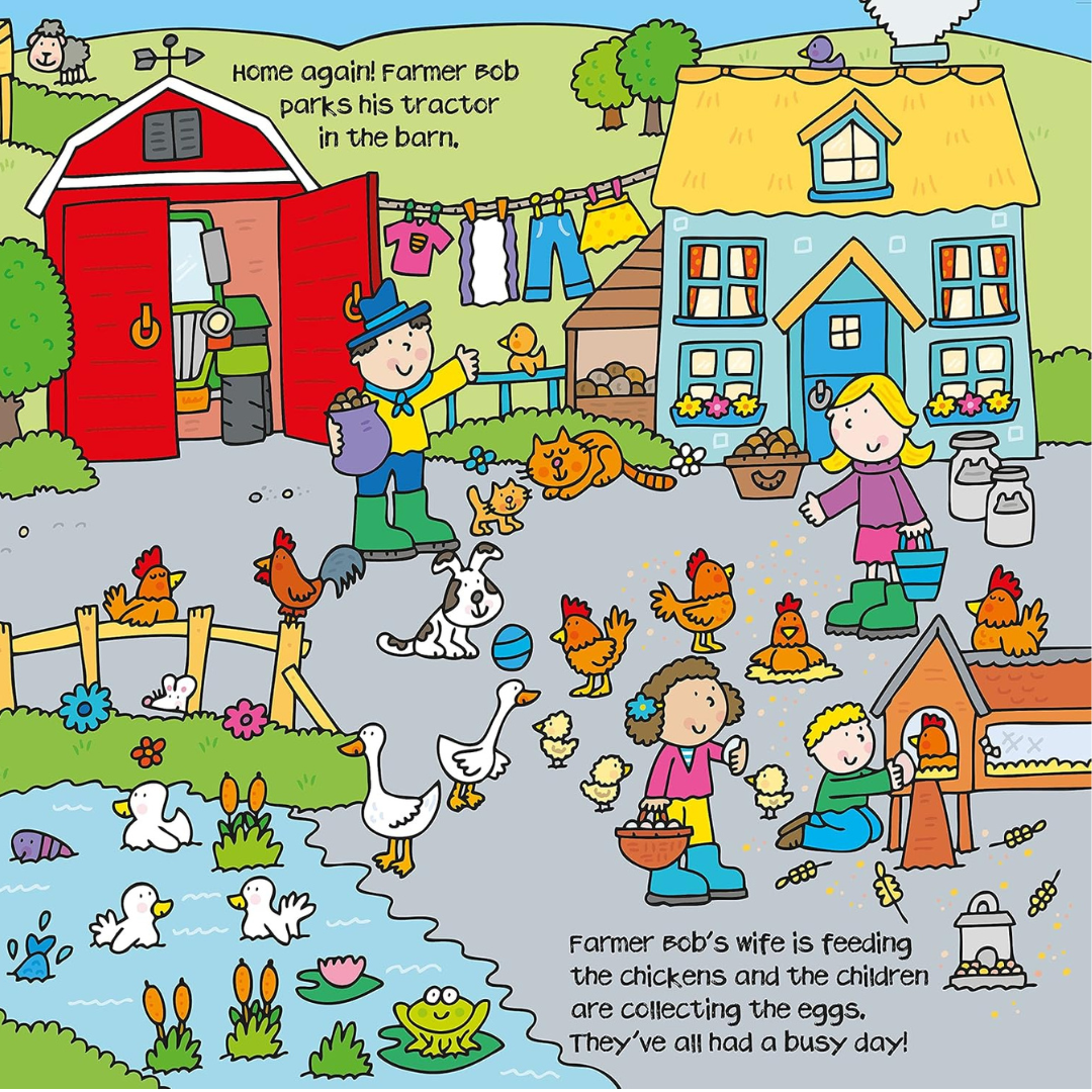 Tractor Playmat | Miles Kelly