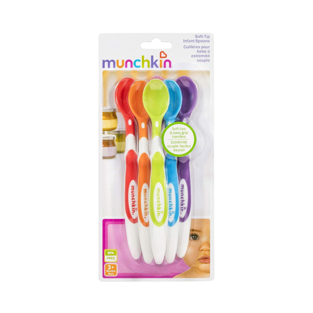 Pack of 5 Weaning Spoons by Munchkin's