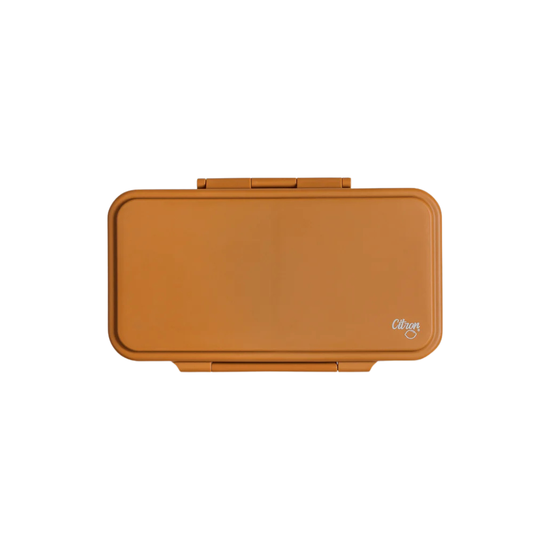 Citron Rectangle Lunch Box Caramel