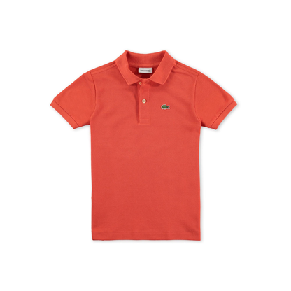 Lacoste Toddler Boy Coral Polo – Iconic Crocodile Logo