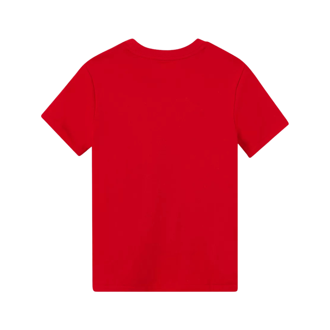 Ralph Lauren Mixed Colour Logo Red T-Shirt