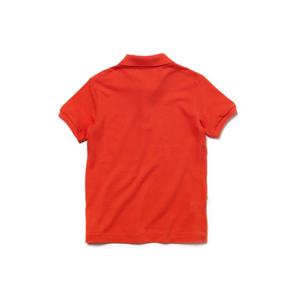 Lacoste Toddler Boy Coral Polo – Iconic Crocodile Logo