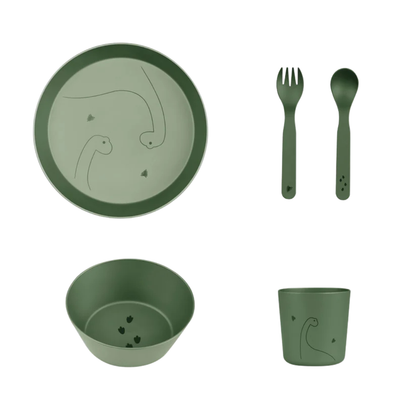 Bio Based Tableware Set - Dino