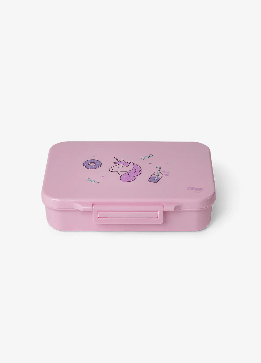 Tritan Lunchbox - 4 Compartments - Stormy Unicorn