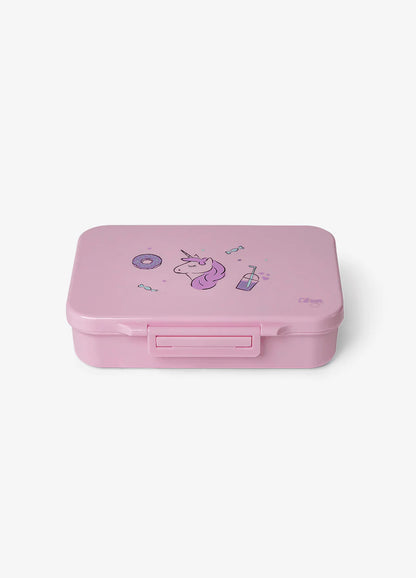 Tritan Lunchbox - 4 Compartments - Stormy Unicorn