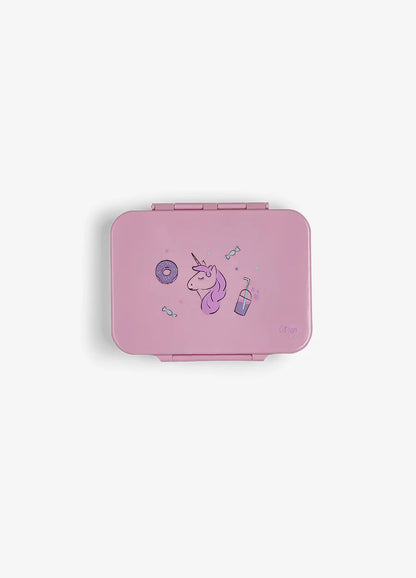 Tritan Lunchbox - 4 Compartments - Stormy Unicorn