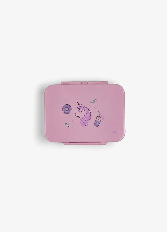 Tritan Lunchbox - 4 Compartments - Stormy Unicorn
