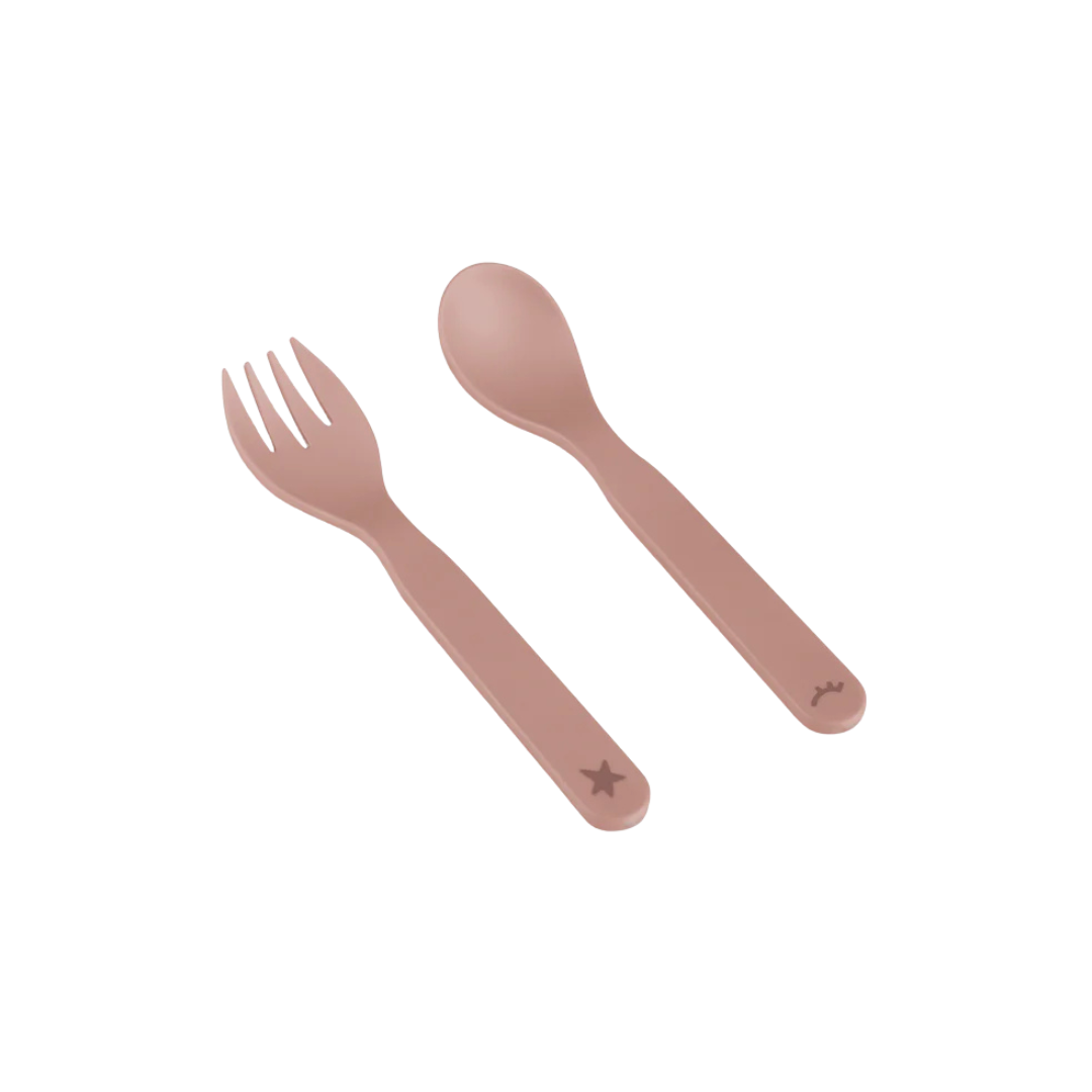 Citron Bio Based Fork and Spoon - Unicorn