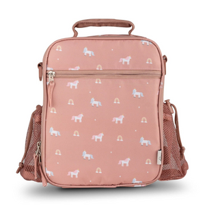Insulated Lunch Bag Backpack - Unicorn |Citron