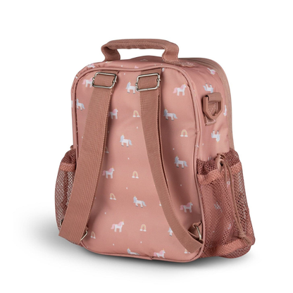 Insulated Lunch Bag Backpack - Unicorn |Citron