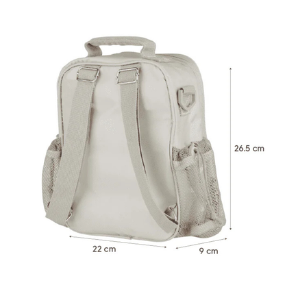 Insulated Lunchbag Backpack - Stormy Unicorn |Citron