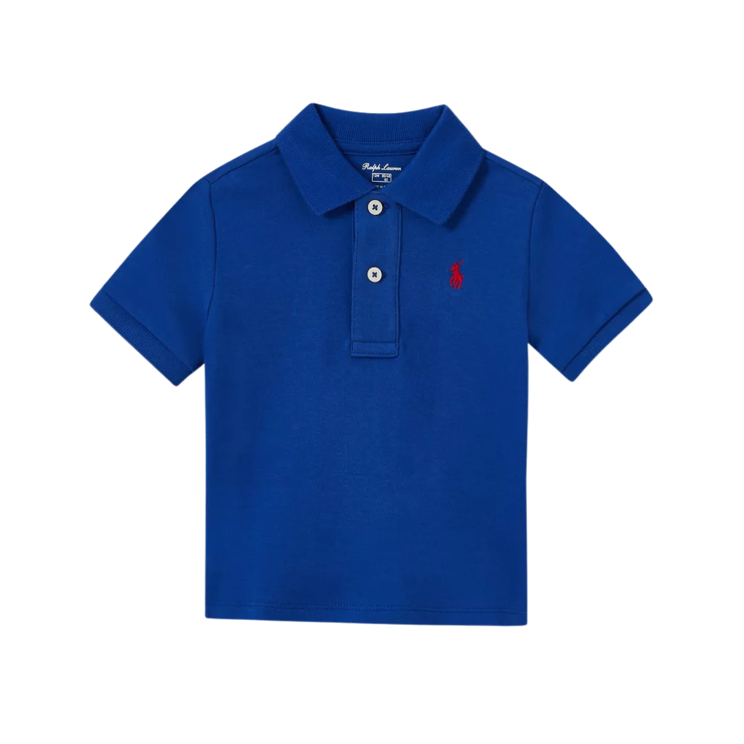 Stretch Cotton Mesh Polo Shirt | Ralph Lauren