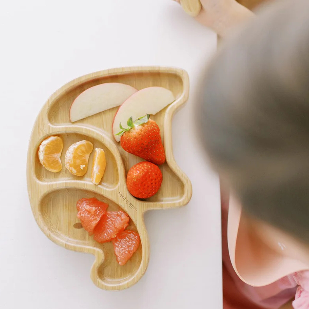 Bamboo Elephant Set - Dusty Pink