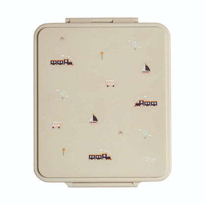 Grand Lunchbox with Food Jar - Vehicles | Citron