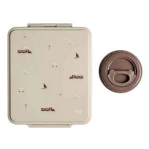 Grand Lunchbox with Food Jar - Vehicles | Citron