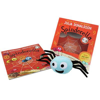 Spinderella Book & Soft Spider Toy