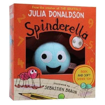 Spinderella Book & Soft Spider Toy